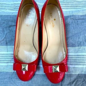 Kate spade bow heels